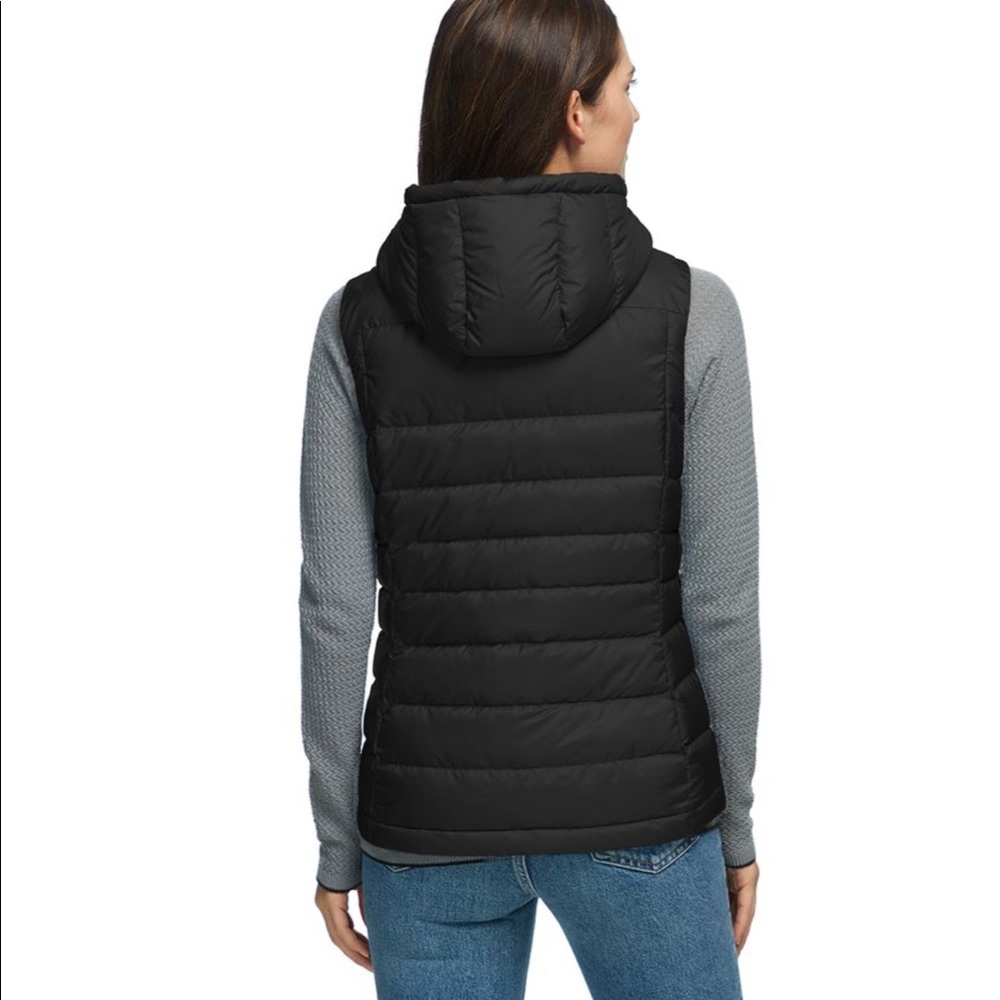 Patagonia hi loft down hooded vest women